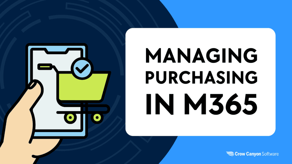 Managing Purchasing in Microsoft 365 & Teams