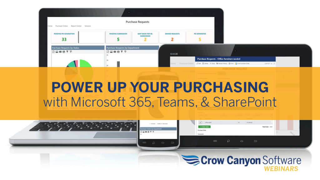 Power Up Your Purchasing with Microsoft 365, Teams, and SharePoint