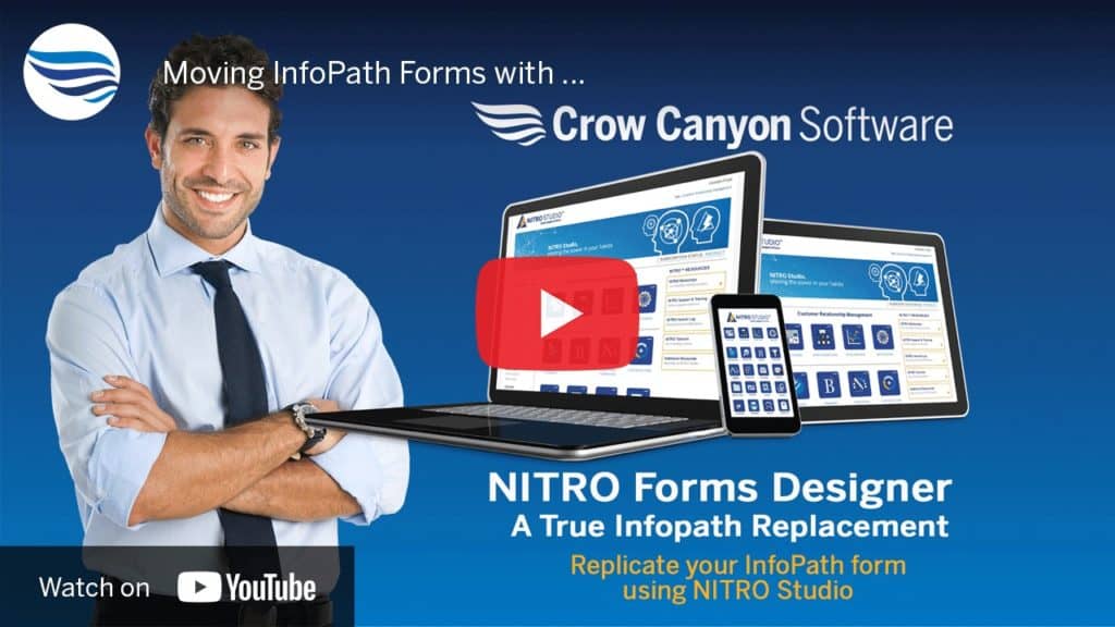 InfoPath forms to NITRO forms