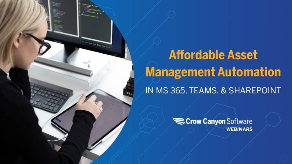 Affordable Asset Management Automation