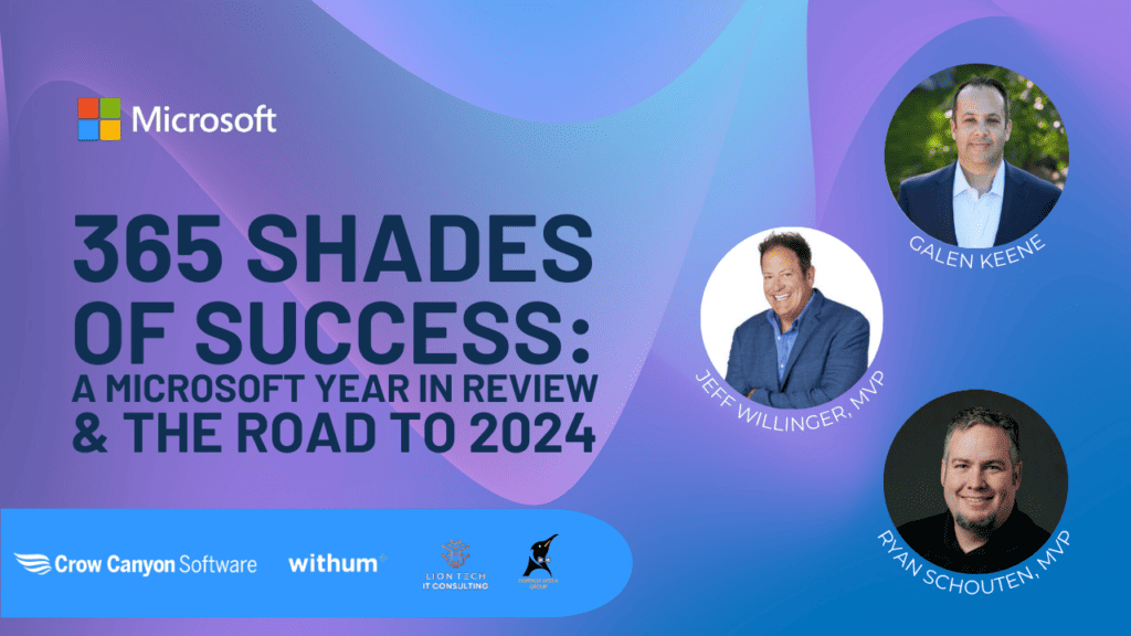 356 Shades of Success: A Microsoft Year in Review & The Road to 2024