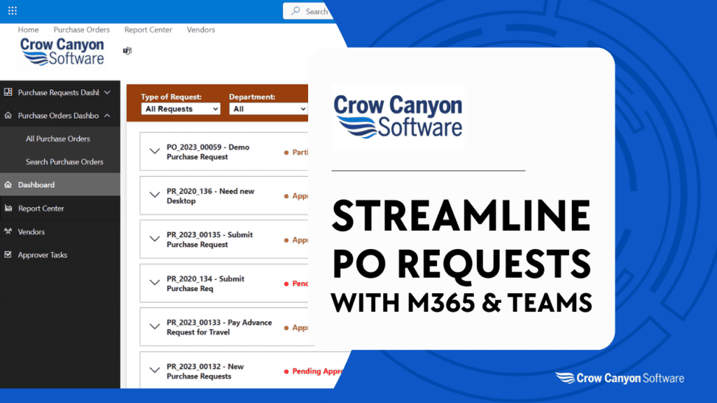 Product Showcase: Streamline PO Requests with Microsoft 365 & Teams