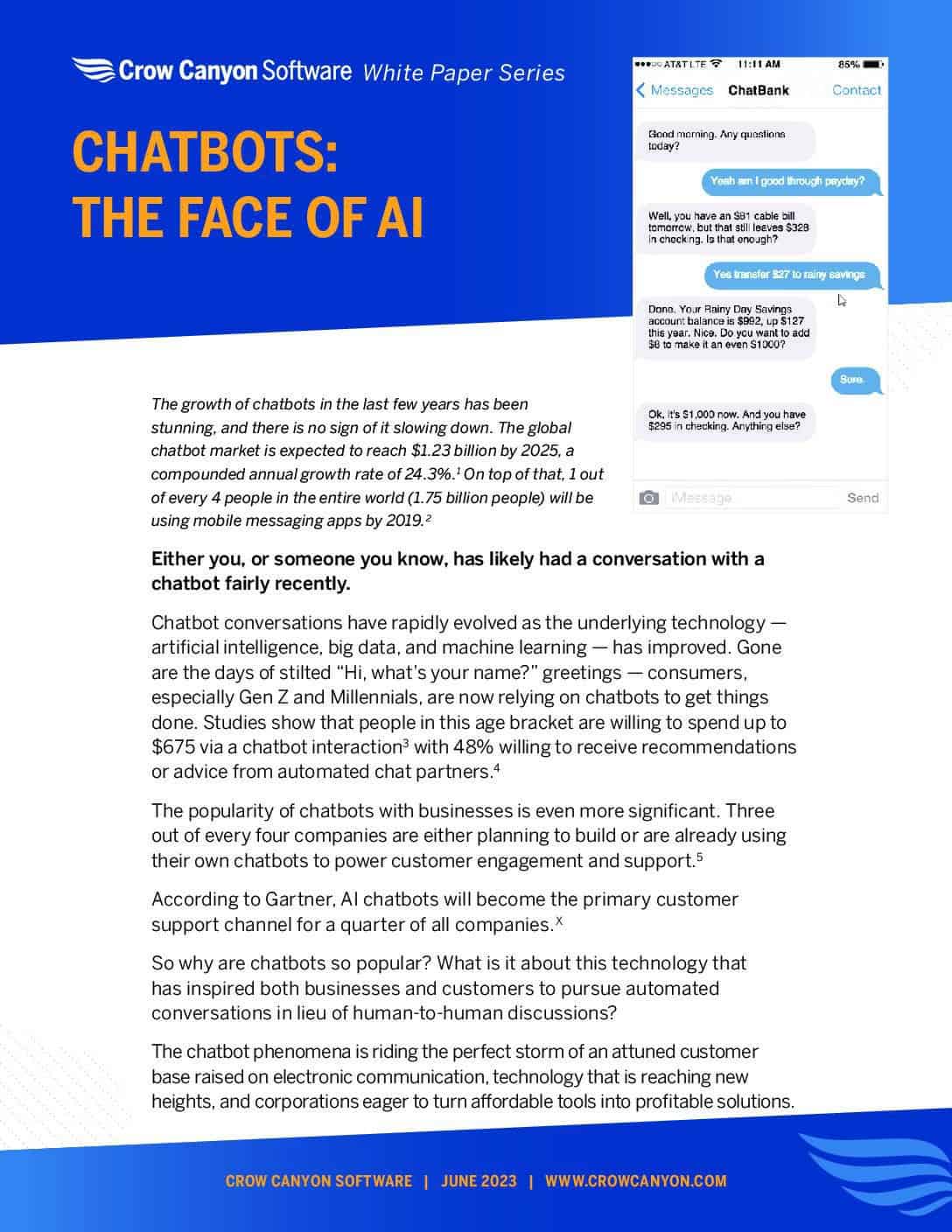 Chatbots: The Face of AI 