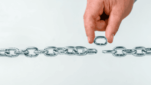 Adding a missing link to a chain