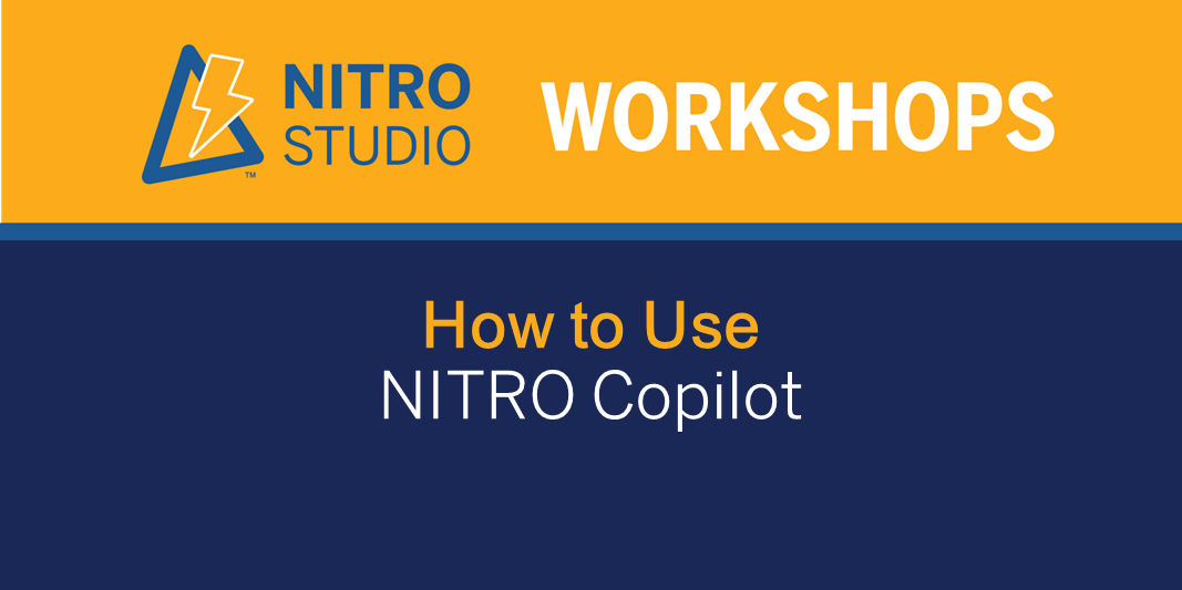 How to Use NITRO Copilot