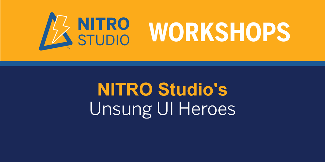 Unsung UI Heroes