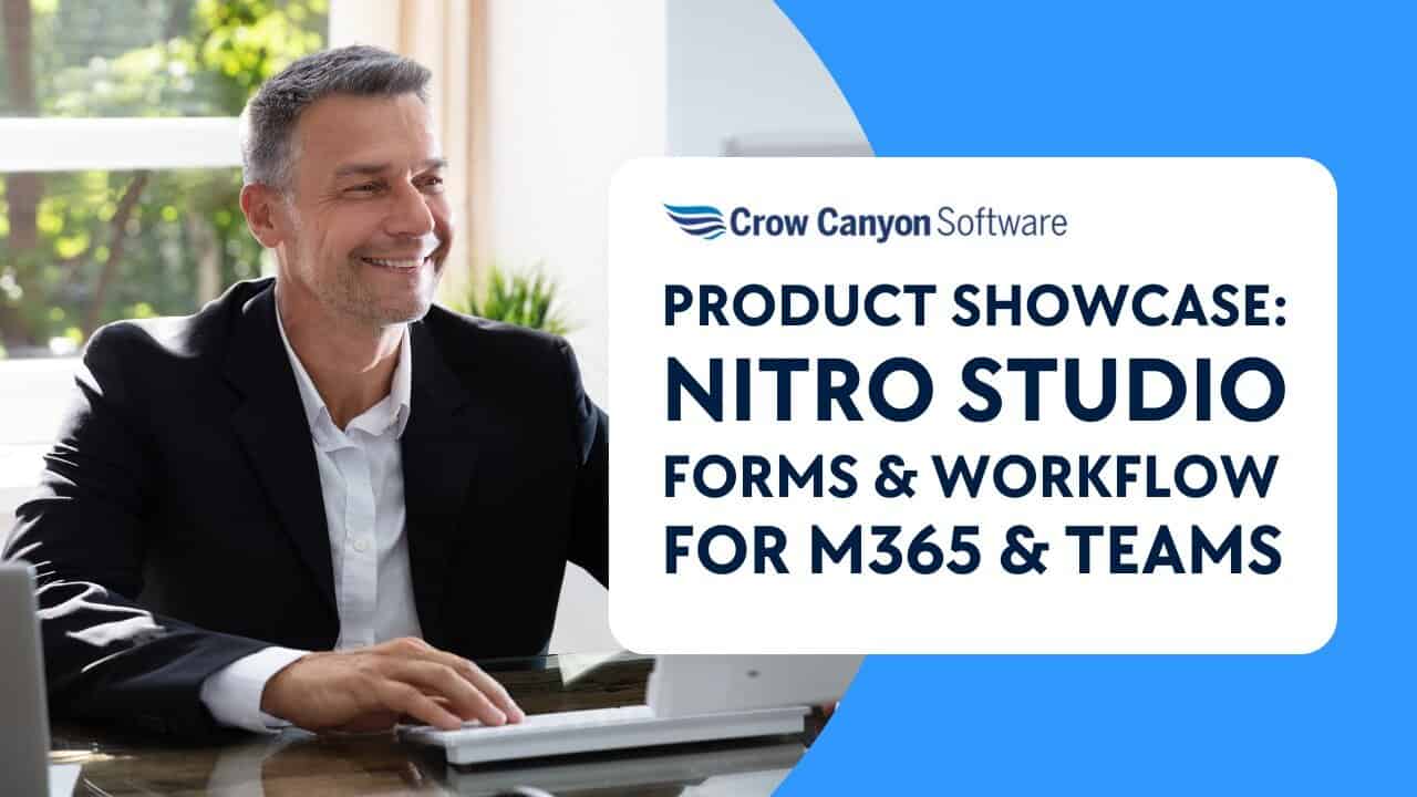 Best Workflow Automation Software: NITRO Studio Forms & Workflow for M365 & Teams